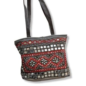 Tote bag gray in like new construction